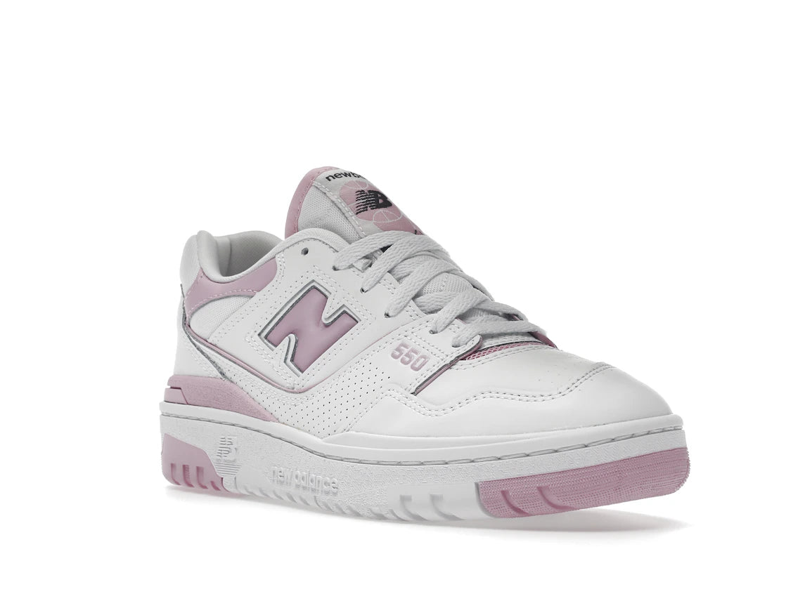 New Balance 550 White Bubblegum Pink (Women's) - vue secondaire A