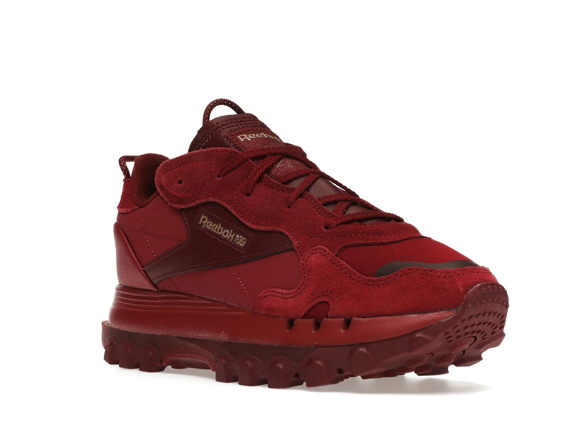 Reebok Classic Leather Cardi B Burgundy (Women's) - vue secondaire A
