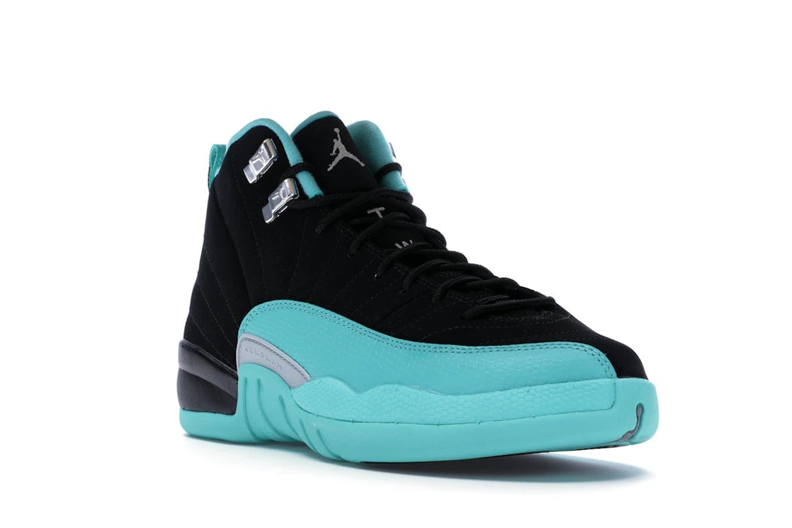 Jordan 12 Retro Hyper Jade (GS) - vue secondaire A