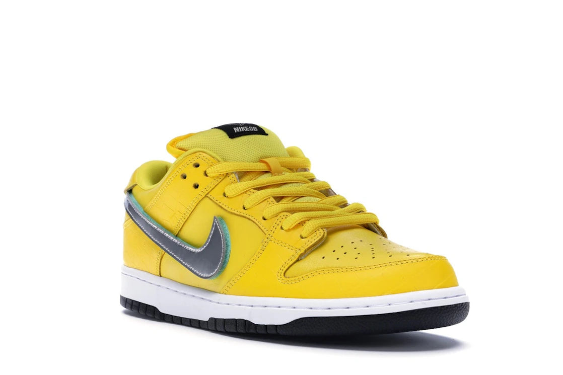 Nike SB Dunk Low Diamond Supply Co. Canary Diamond (Friends and Family) - vue secondaire A