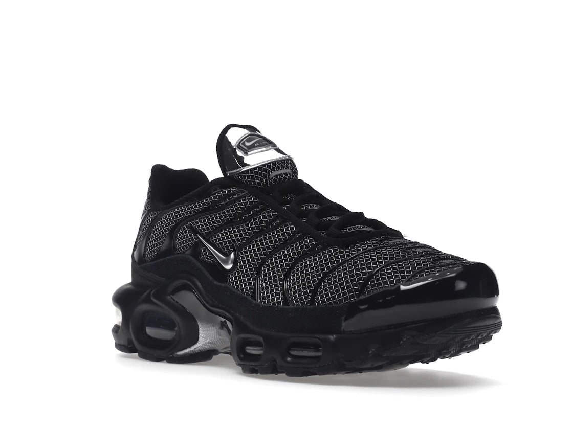 Nike Air Max Plus Black Suede Silver (Women's) - vue secondaire A
