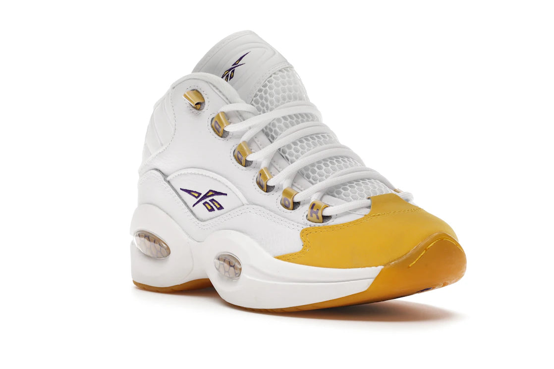 Reebok Question Mid Yellow Toe (GS) - vue secondaire A