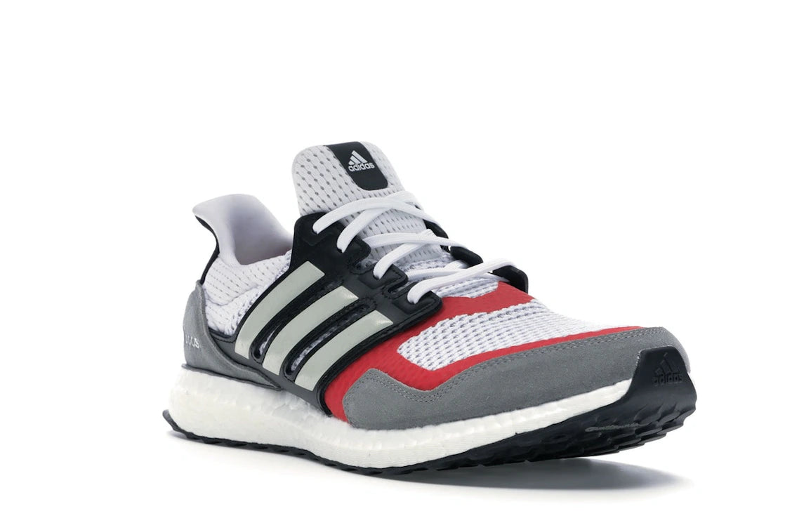 adidas Ultra Boost S&L White Grey Scarlet - vue secondaire A