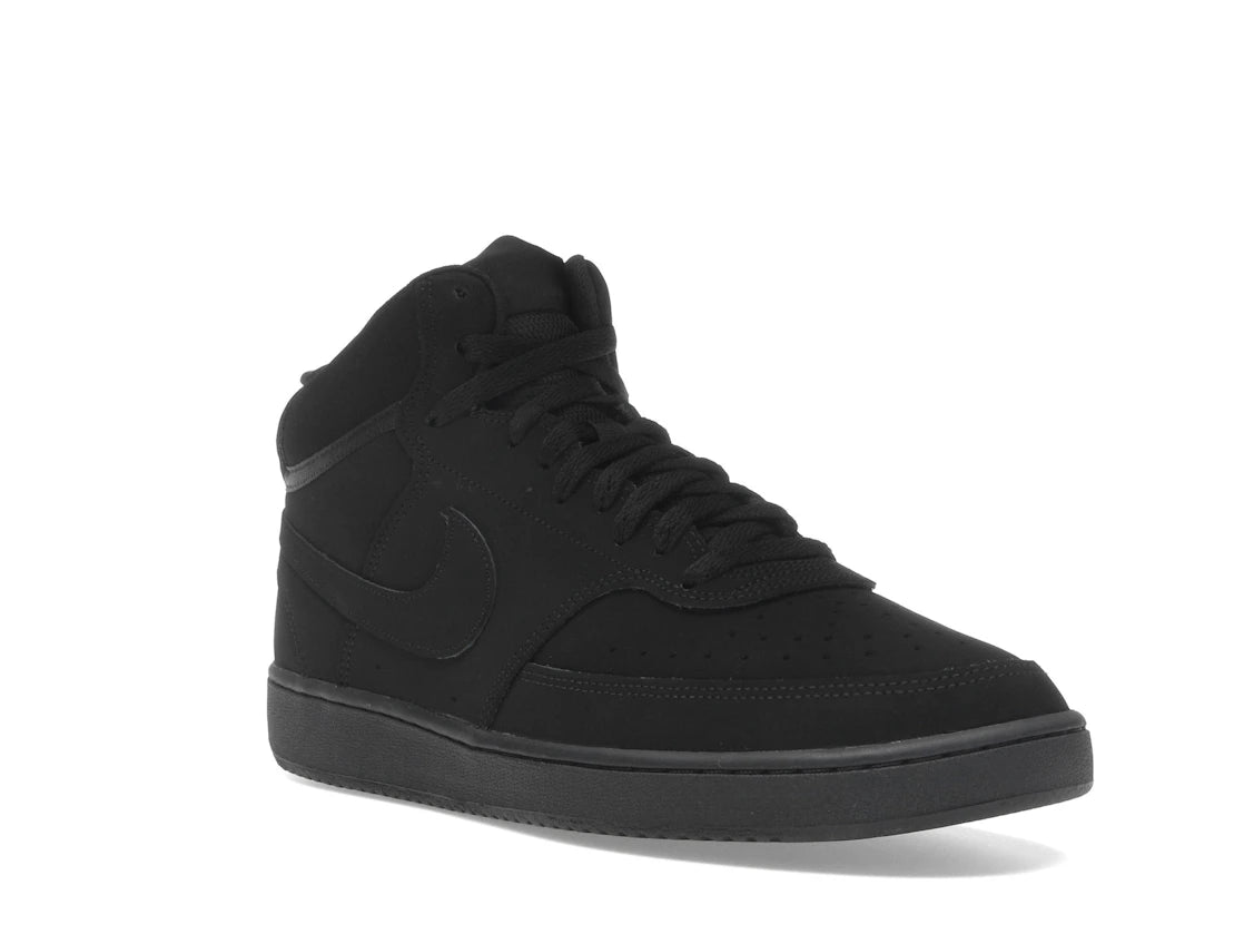 Nike Court Vision Mid Black - vue secondaire A