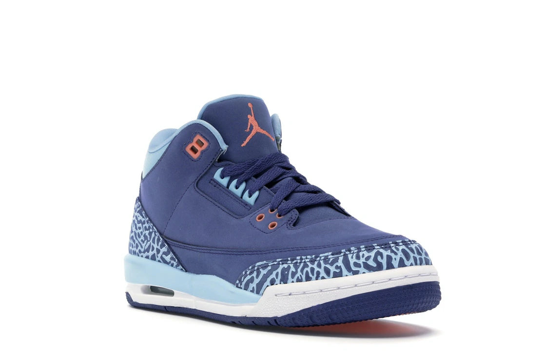 Jordan 3 Retro Purple Dust (GS) - vue secondaire A