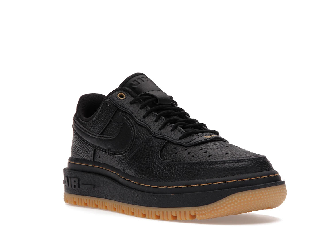 Nike Air Force 1 Low Luxe Black Gum - vue secondaire A