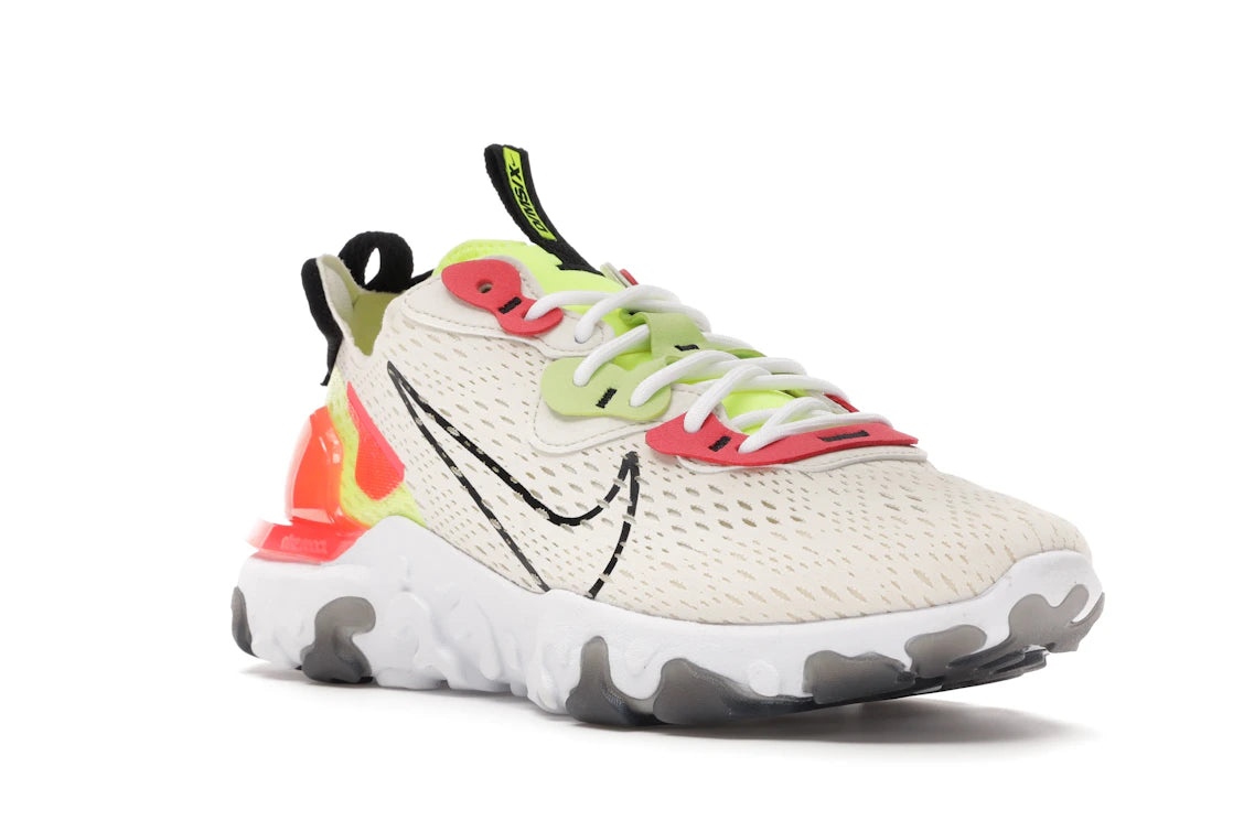 Nike React Vision Orange Volt (Women's) - vue secondaire A