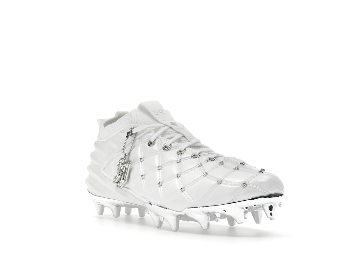 Under Armour UA Blur Pro Justin Jefferson White Metallic Silver - vue secondaire A
