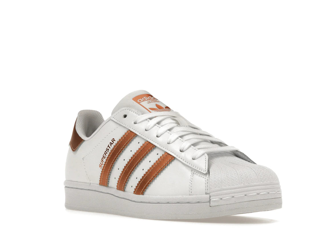 adidas Superstar White Copper Metallic (Women's) - vue secondaire A