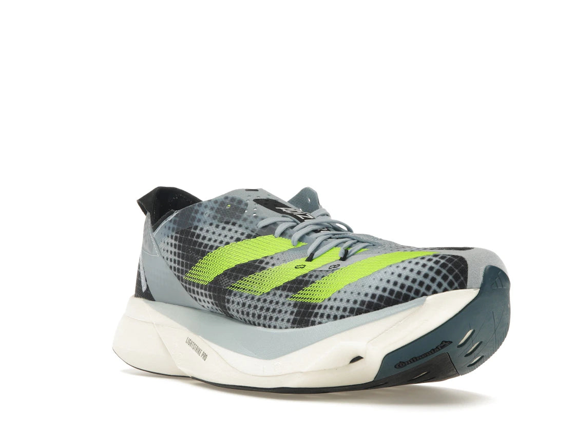 adidas Adios Pro 3 Wonder Blue Lucid Lemon - vue secondaire A