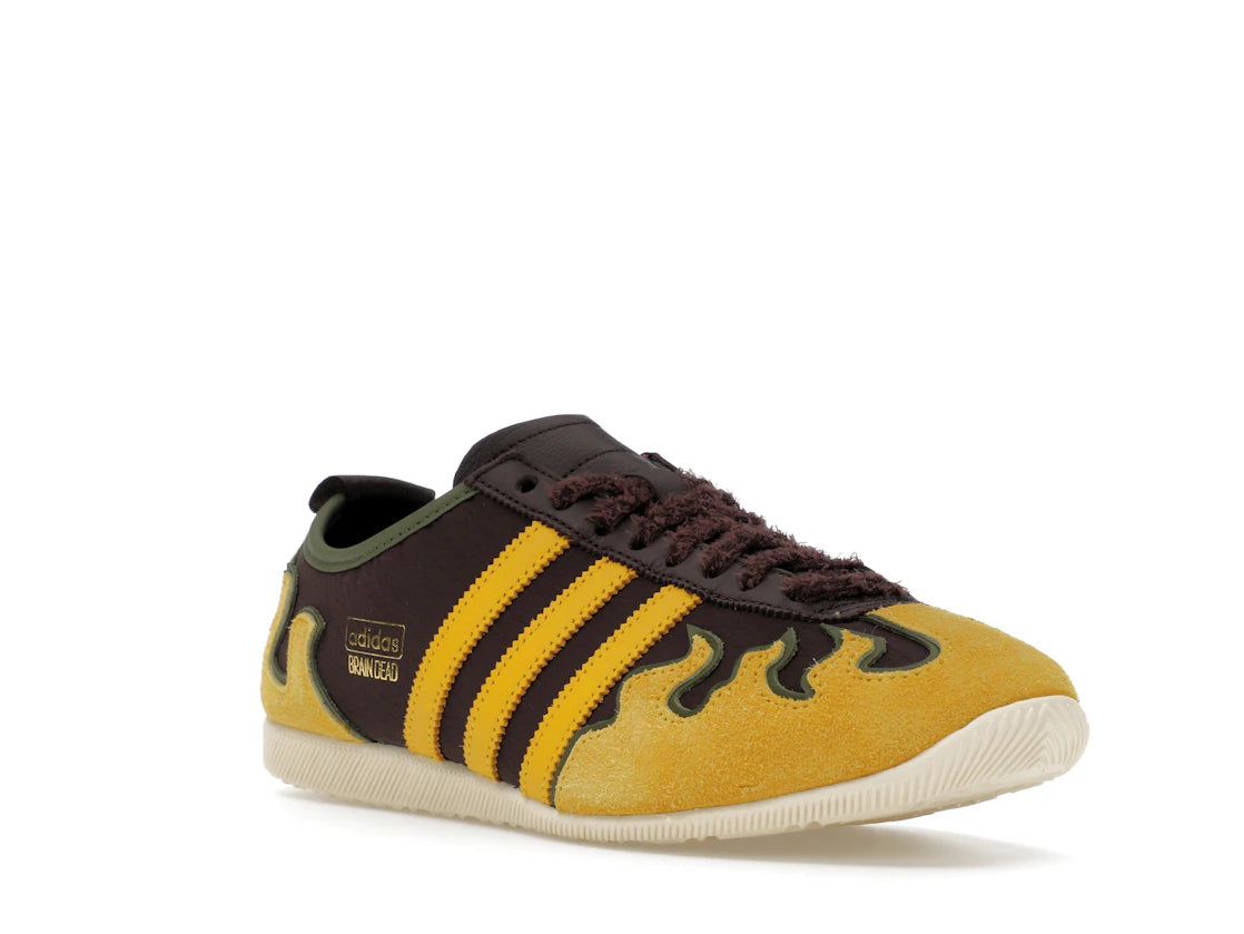 adidas Japan Brain Dead Braun Haselnussgelb - vue secondaire A
