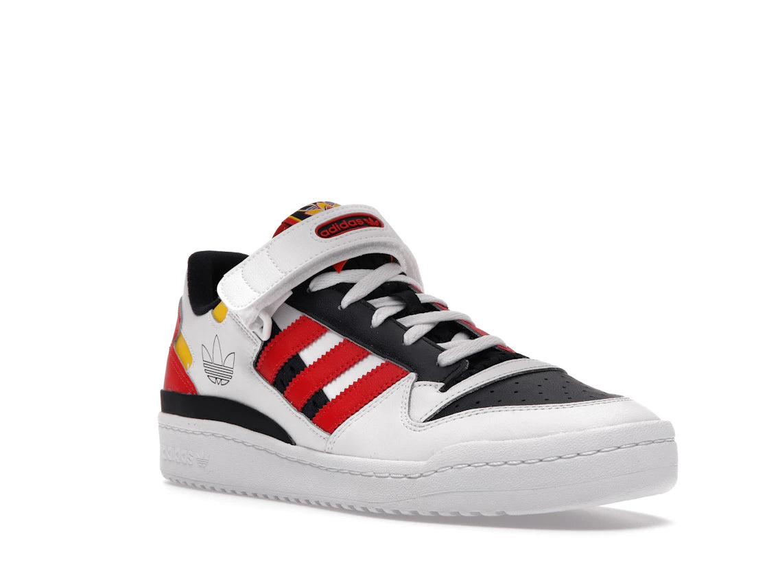 adidas Forum Low Legend Ink Red - vue secondaire A