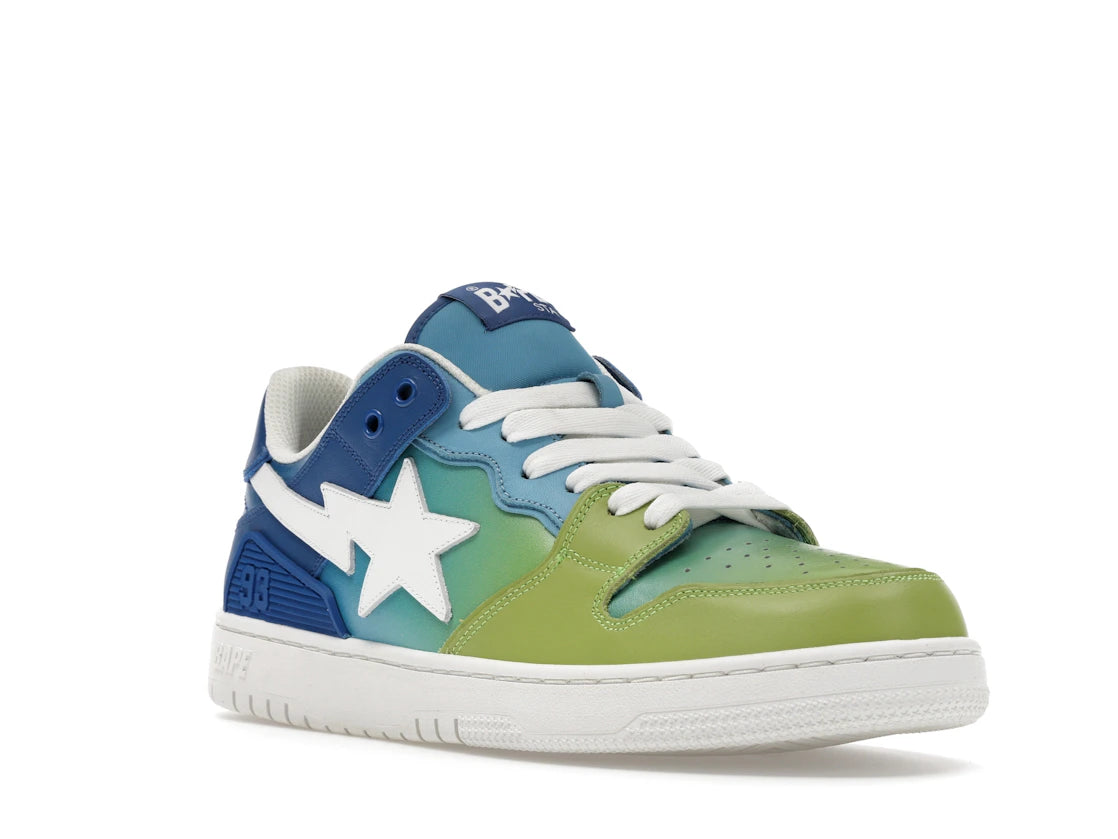 A Bathing Ape Bape SK8 Sta Blue Gradient - vue secondaire A