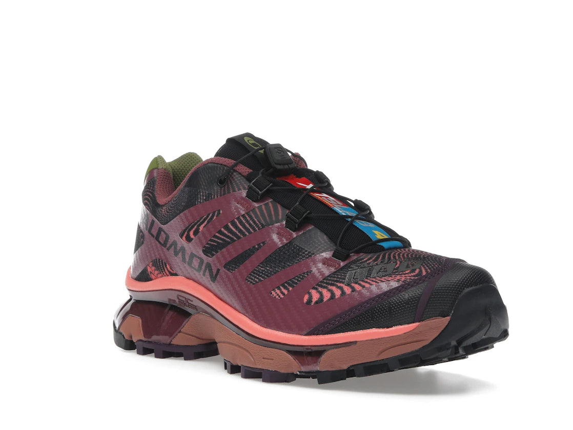 Salomon XT-4 OG Rave at Dawn Nocturne Tawny Port - vue secondaire A