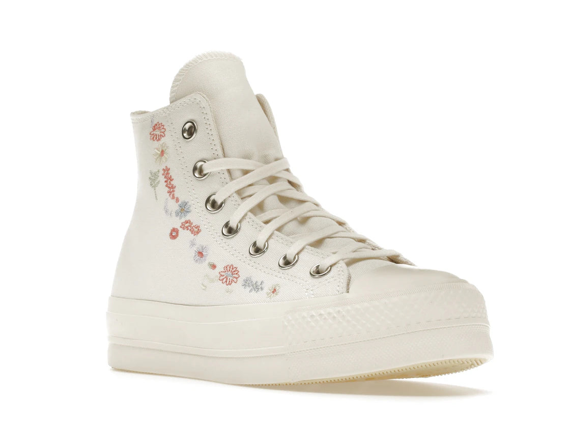 Converse Chuck Taylor All Star Lift Hi Things To Grow Egret - vue secondaire A