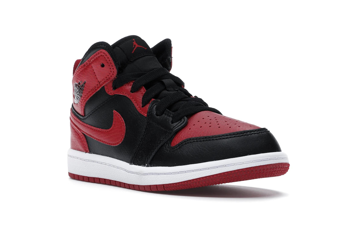 Jordan 1 Mid Banned (2020) (PS) - vue secondaire A