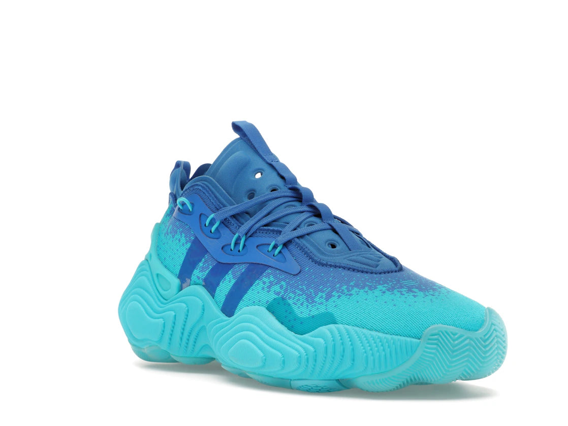 adidas Trae Young 3 Lucid Cyan True Blue - vue secondaire A
