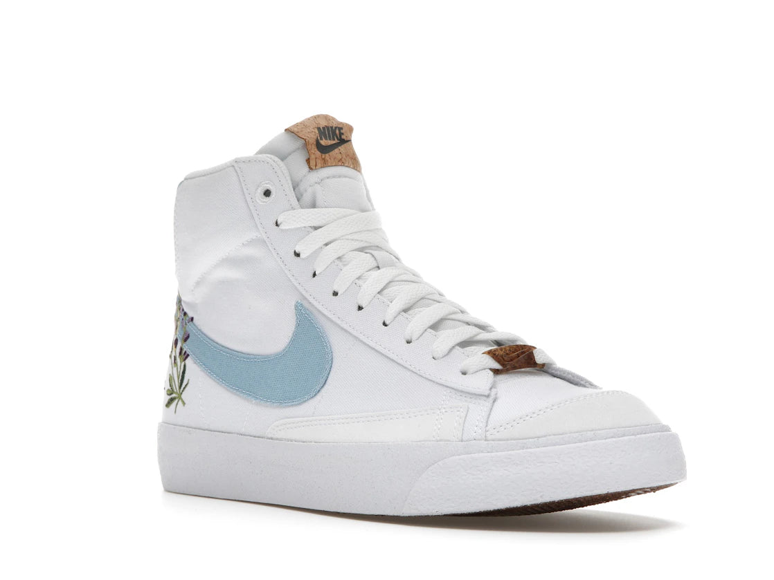 Nike Blazer Mid 77 White Indigo - vue secondaire A