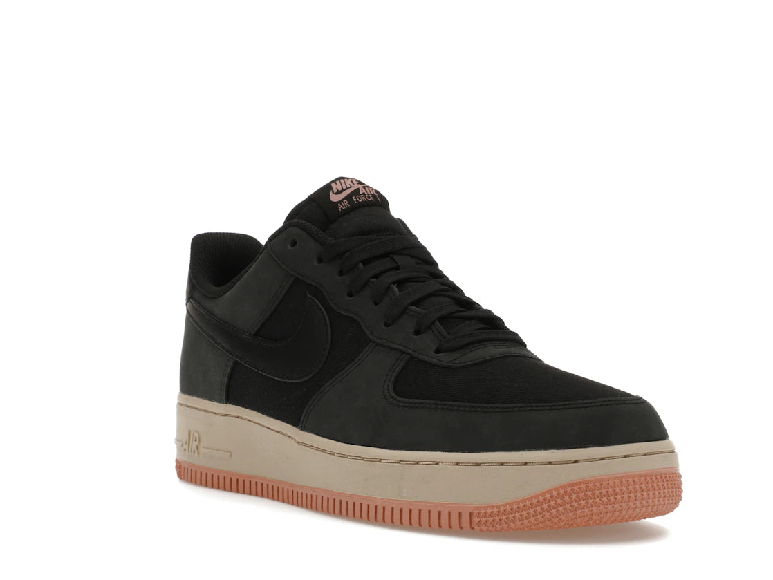Nike Air Force 1 Low '07 LX Black Red Stardust - vue secondaire A