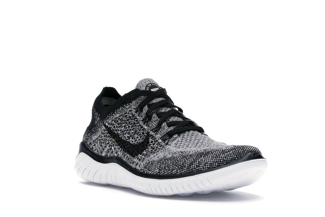 Nike Free RN Flyknit 2018 Oreo (Women's) - vue secondaire A
