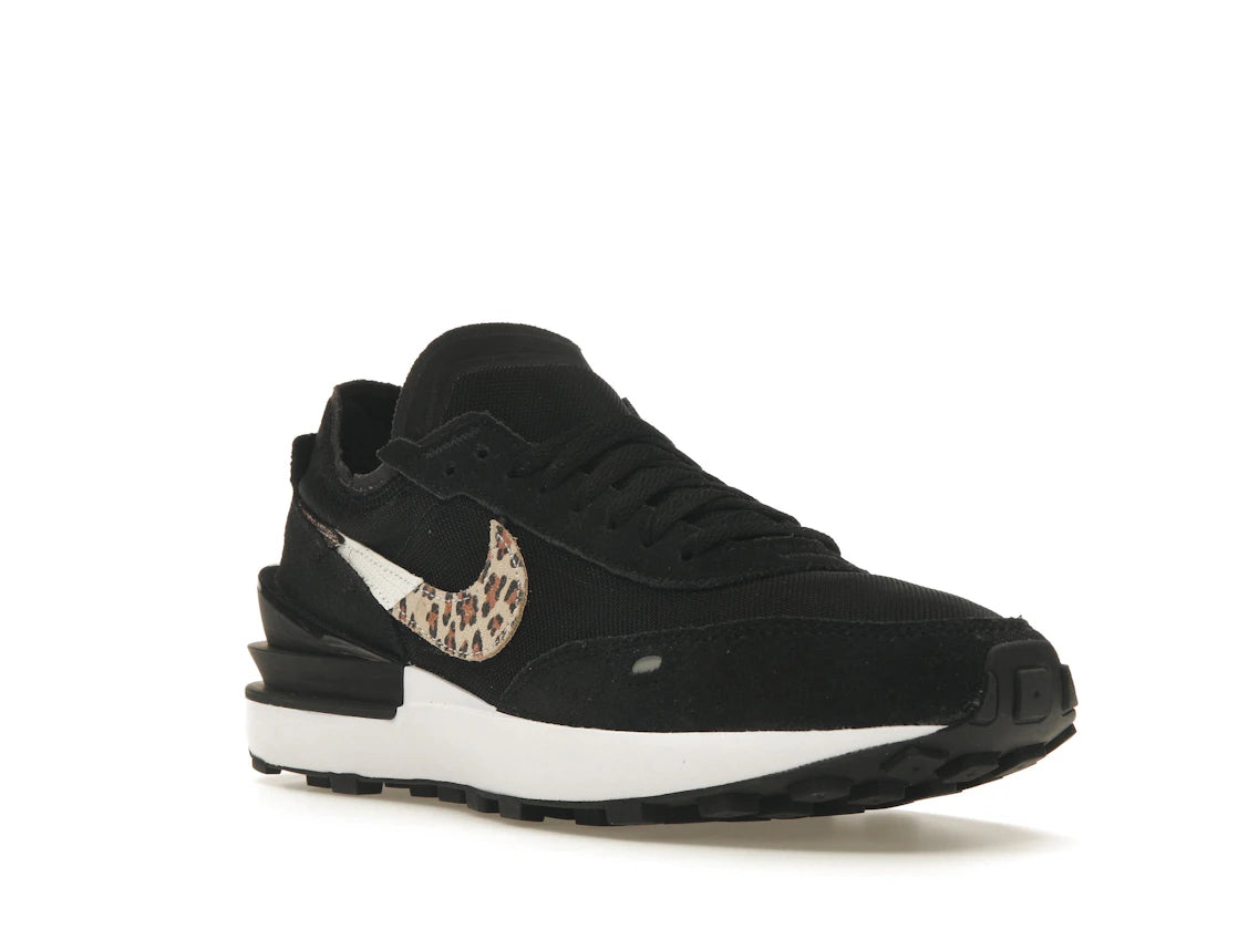 Nike Waffle One Black Leopard (Women's) - vue secondaire A