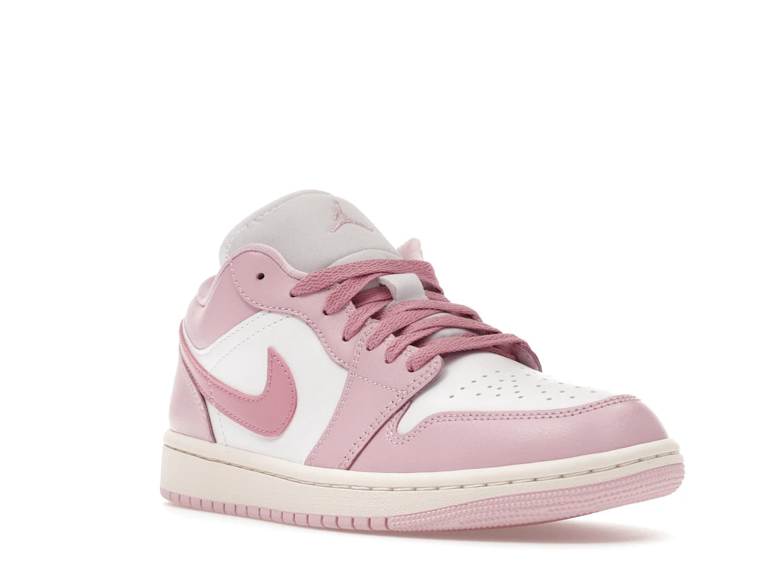 Jordan 1 Low Iced Carmine White (Women's) - vue secondaire A
