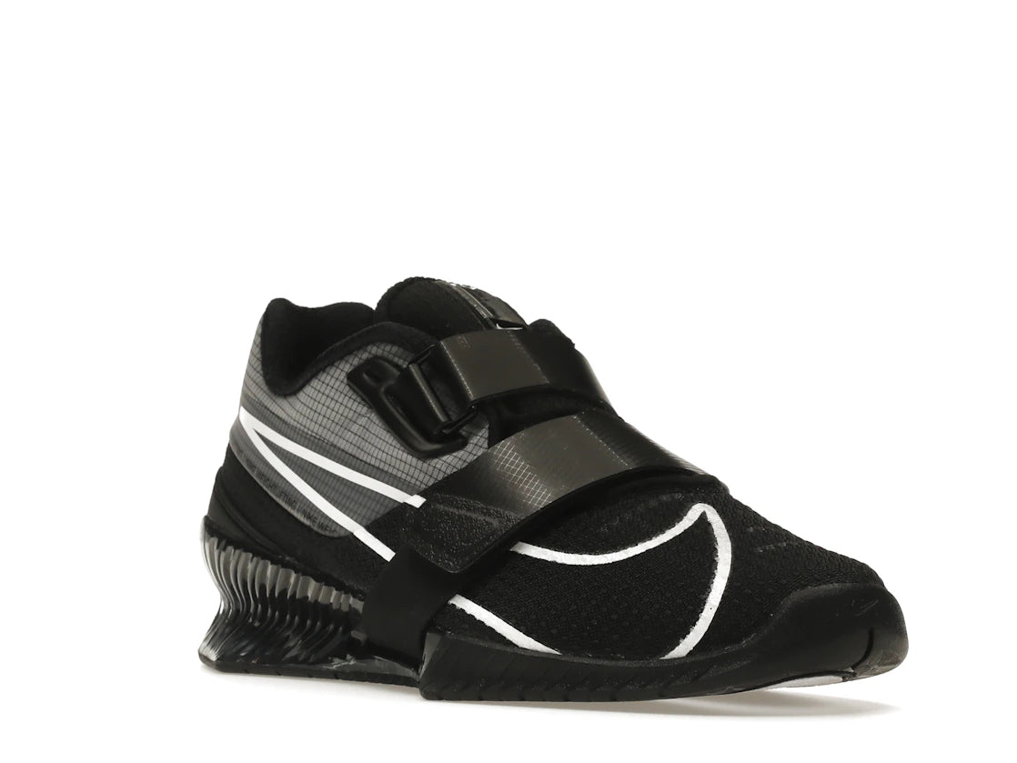 Nike Romaleos 4 Schwarz Weiß - vue secondaire A