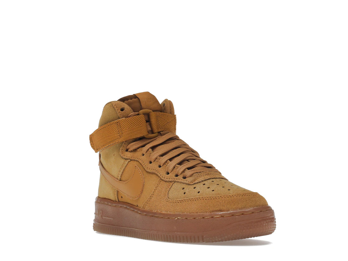 Nike Air Force 1 High LV8 3 Wheat (GS) - vue secondaire A