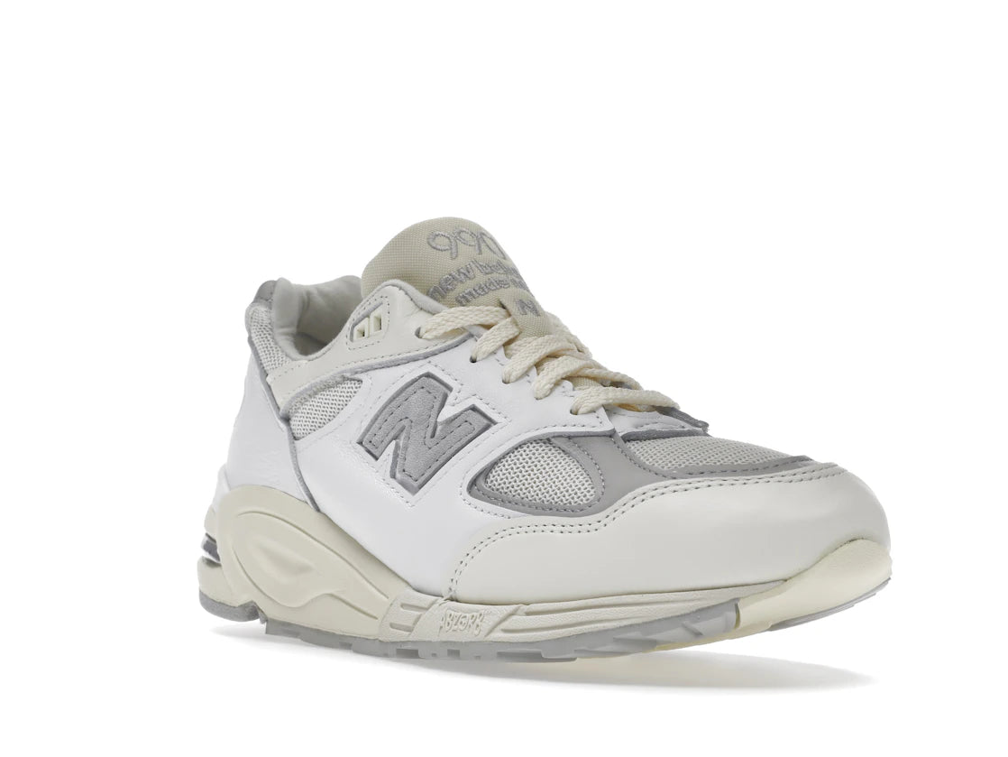 New Balance 990v2 MiUSA Teddy Santis Sea Salt - vue secondaire A