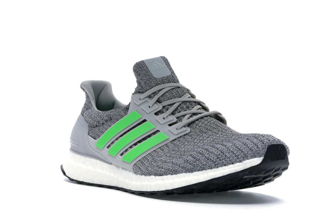 adidas Ultra Boost 4.0 Grey Lime - vue secondaire A