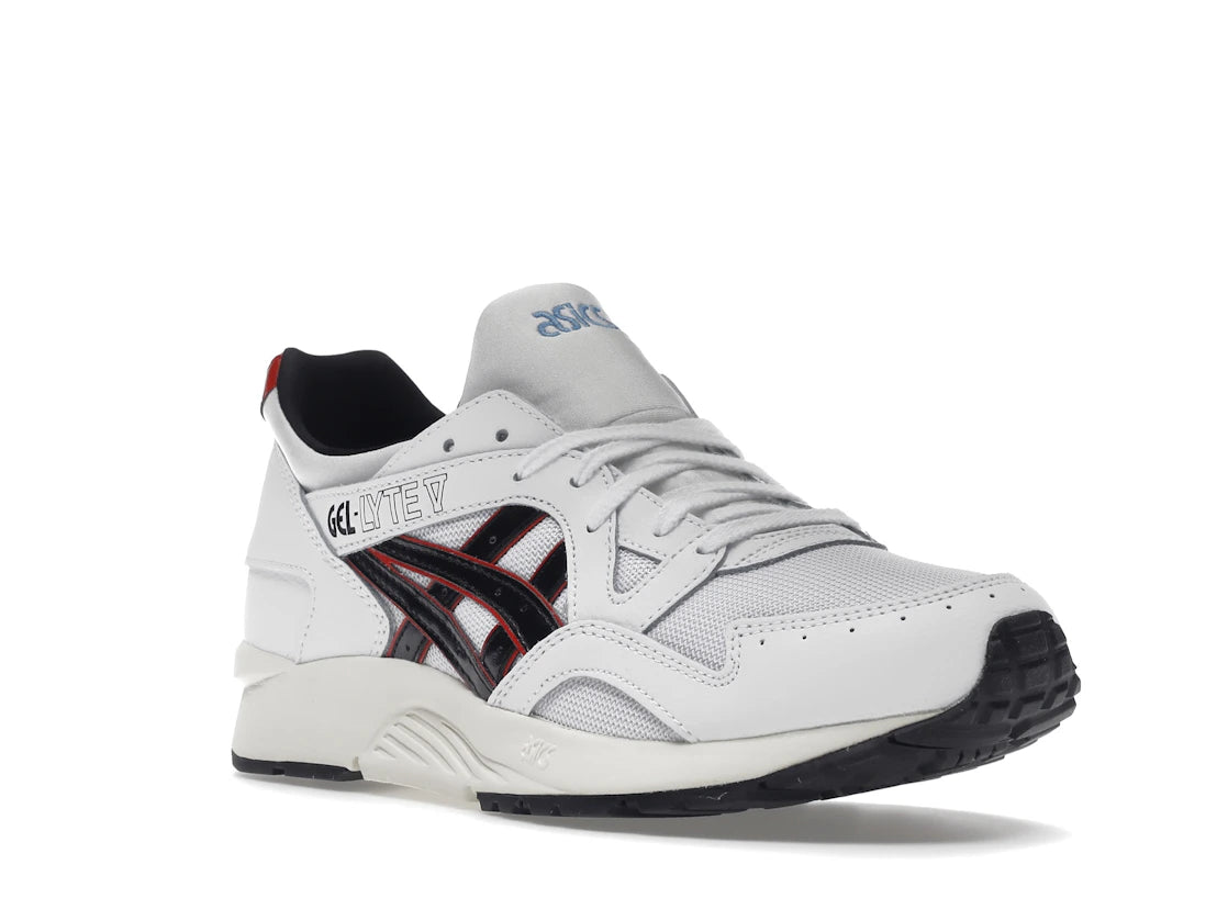 ASICS Gel-Lyte V White Black Red - vue secondaire A