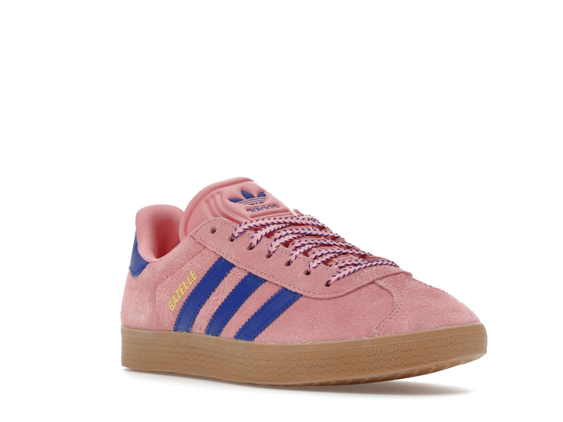adidas Gazelle Semi Pink Spark Lucid Blue Pure Sulfur (Women's) - vue secondaire A
