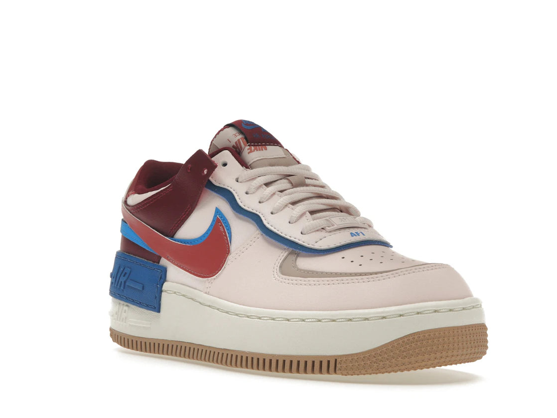 Nike Air Force 1 Low Shadow Light Soft Pink Team Red Blue (Women's) - vue secondaire A
