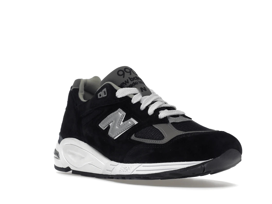 New Balance 990v2 MiUSA Black Grey - vue secondaire A