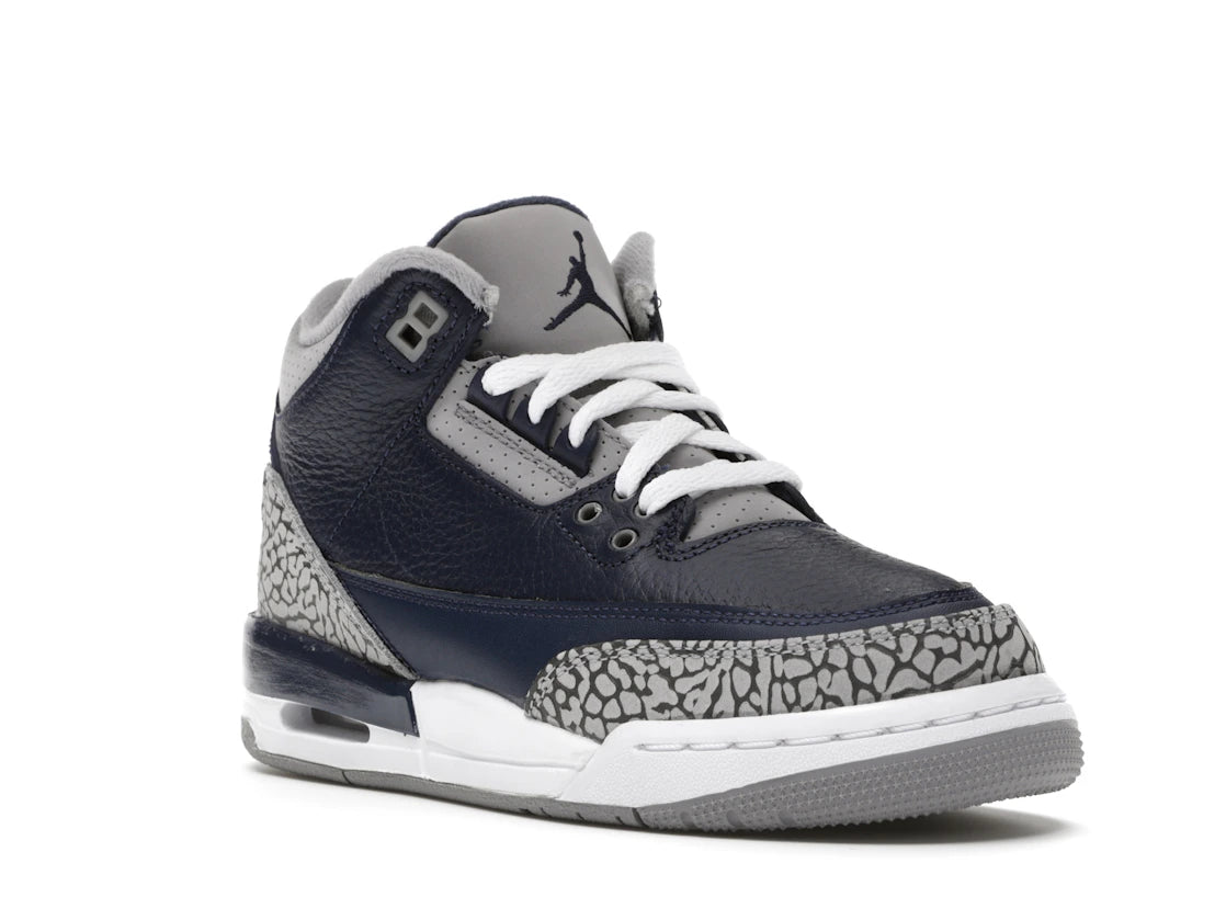 Jordan 3 Retro Georgetown (2021) (GS) - vue secondaire A