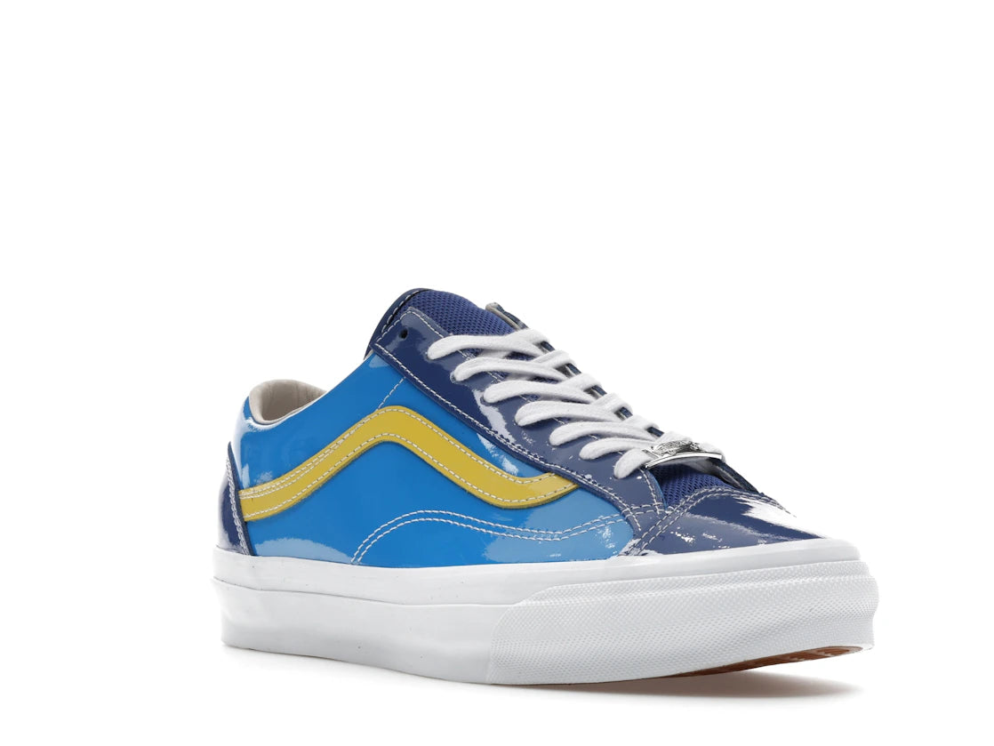 Vans LX Old Skool 36 Patent Leather Bright Azure - vue secondaire A
