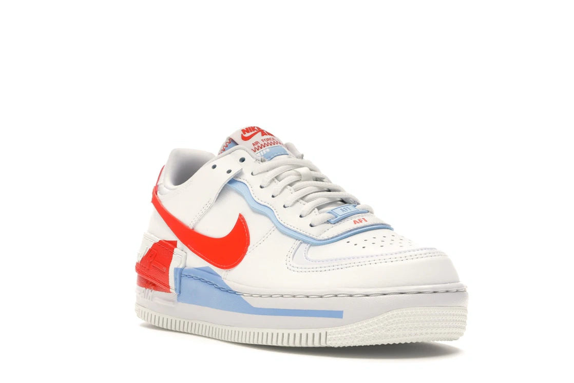 Nike Air Force 1 Low Shadow Summit White Team Orange (Women's) - vue secondaire A