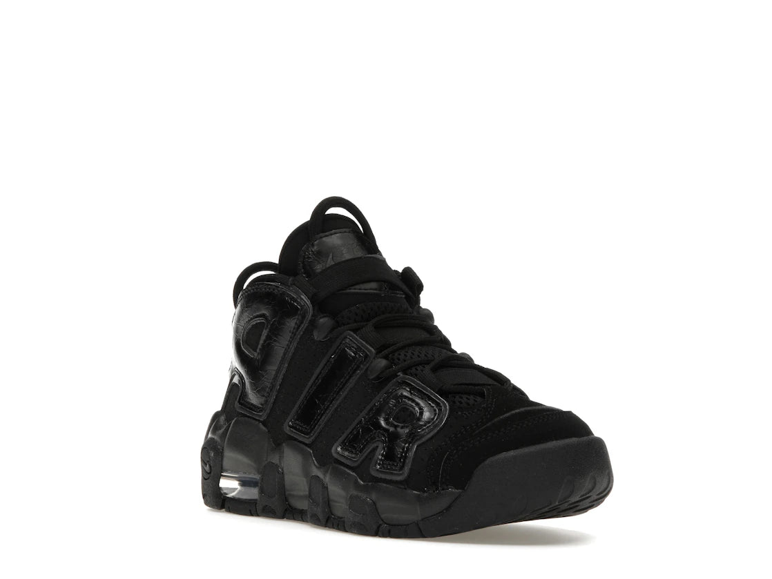 Nike Air More Uptempo Black Anthracite (GS) - vue secondaire A