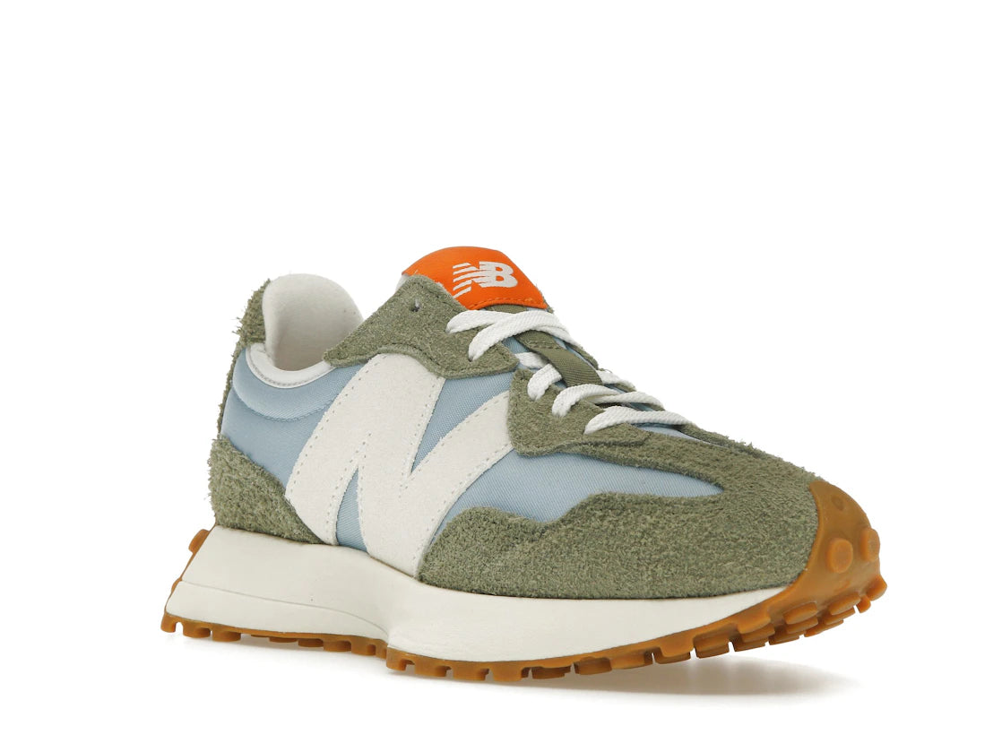 New Balance 327 Dark Olivine - vue secondaire A