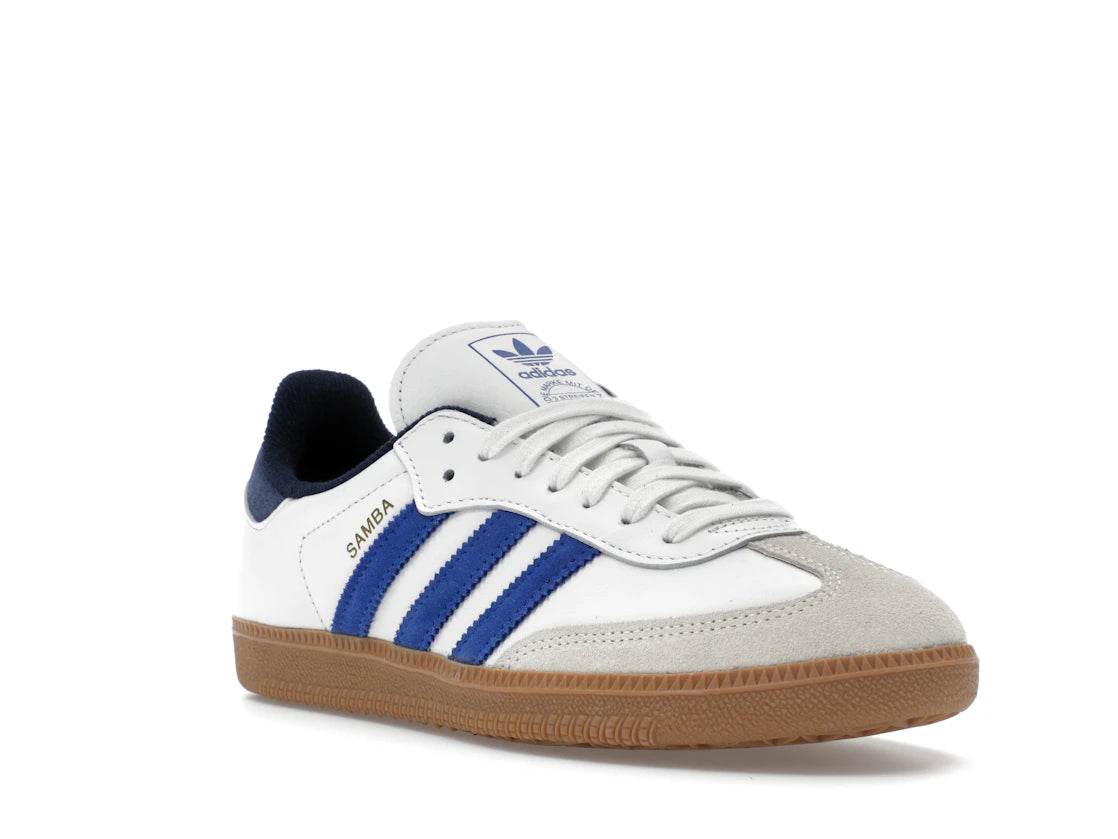 adidas Samba OG Weiß Royal Blue Night Indigo - vue secondaire A