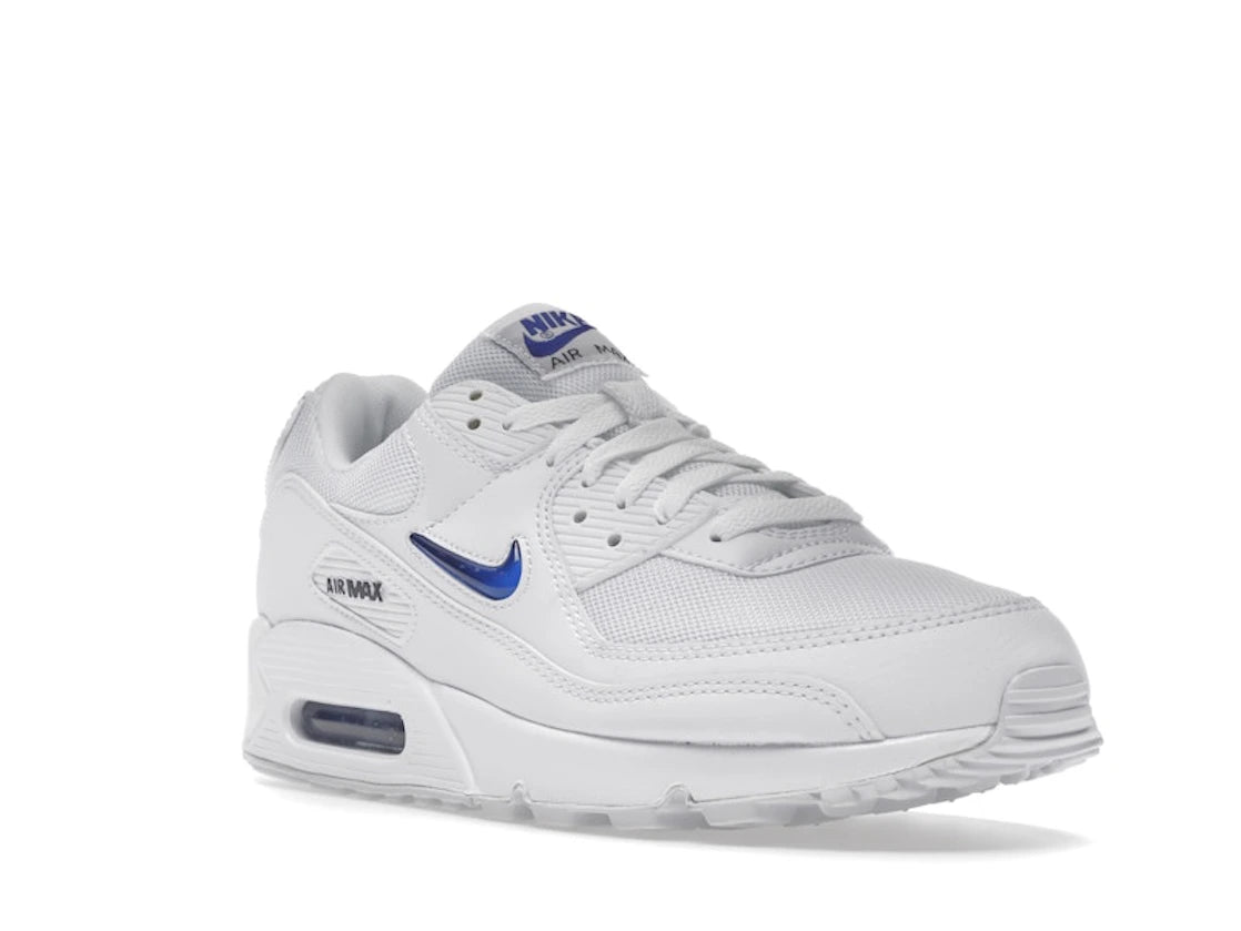 Nike Air Max 90 Jewel White Royal - vue secondaire A