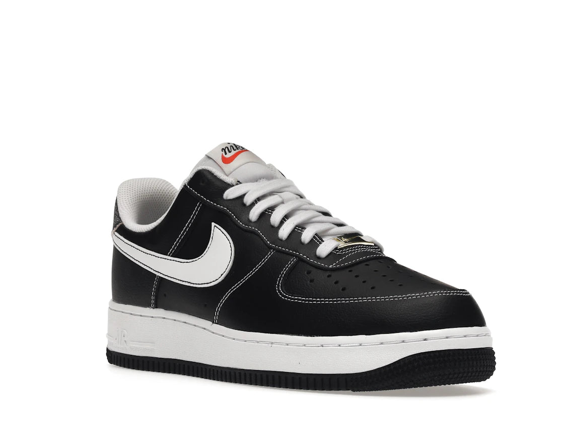 Nike Air Force 1 Low First Use Black White - vue secondaire A