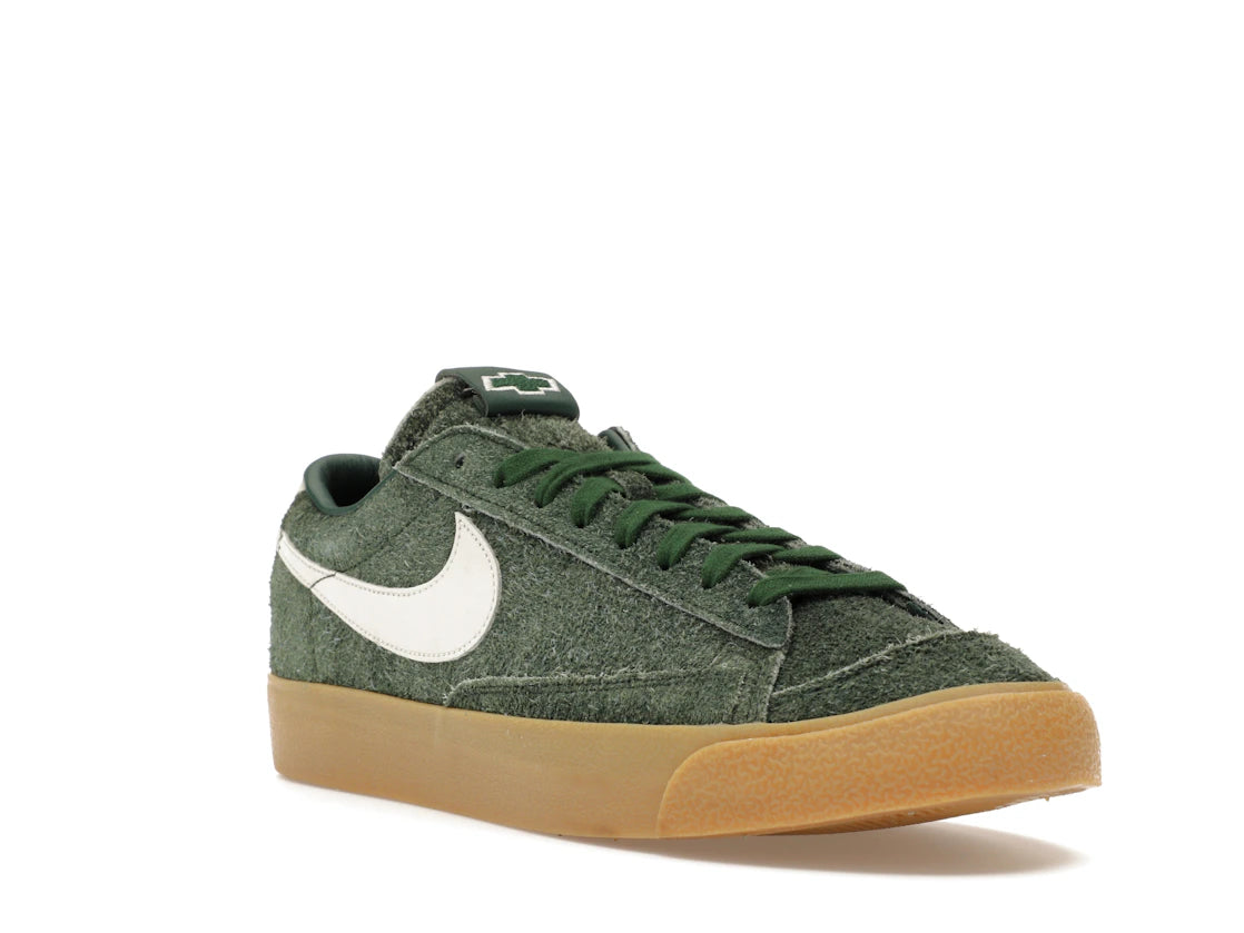 Nike Blazer Low Devin Booker Chevrolet Team Dark Green - vue secondaire A