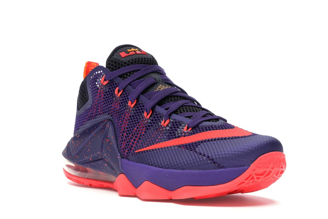 Nike LeBron 12 Low Court Purple - vue secondaire A