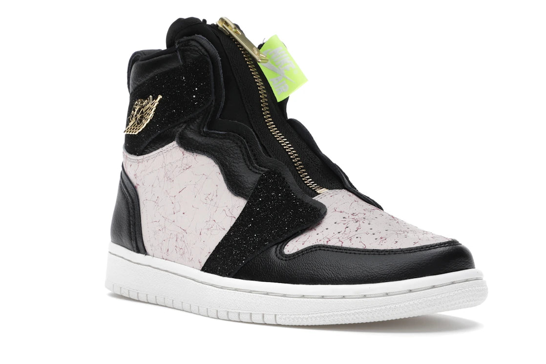 Jordan 1 Retro High Zip Silt Red (Women's) - vue secondaire A