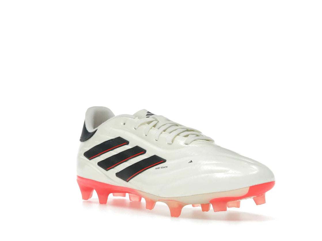 adidas Copa Pure II Pro FG Ivory Core Black Solar Red - vue secondaire A