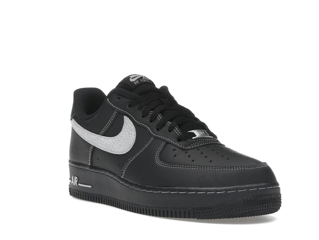 Nike Air Force 1 Low Black Grey - vue secondaire A