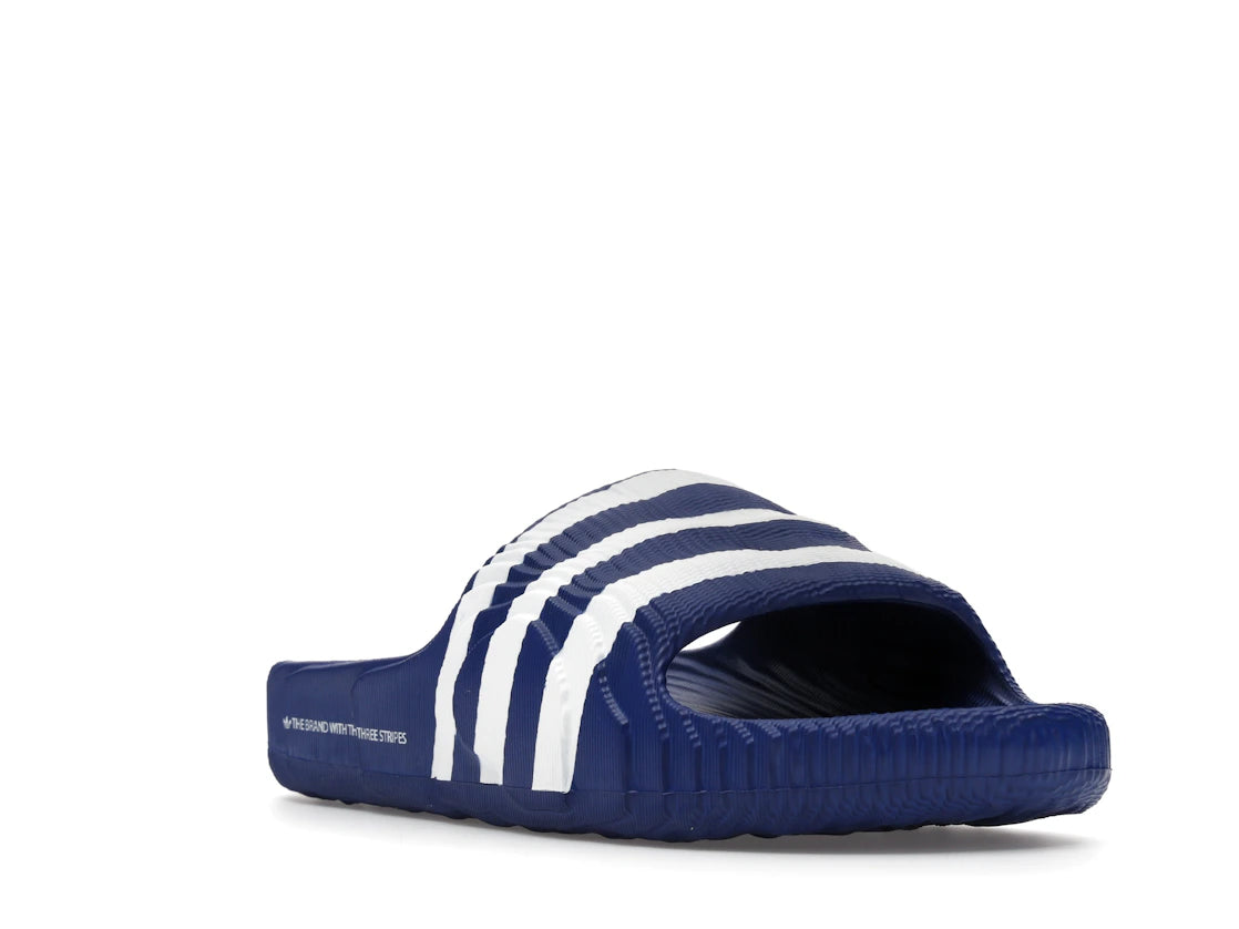 adidas Adilette 22 Royal Blue Cloud White - vue secondaire A