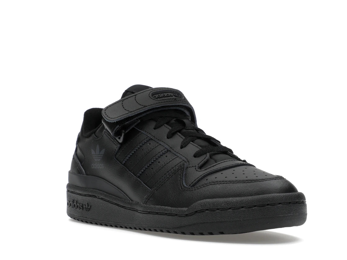 adidas Forum Low Triple Black - vue secondaire A