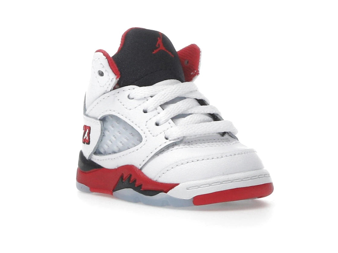 Jordan 5 Retro Fire Red Black Tongue (2025) (TD) - vue secondaire A